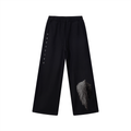 Prestige Tape Straight-Leg Sweatpants - White