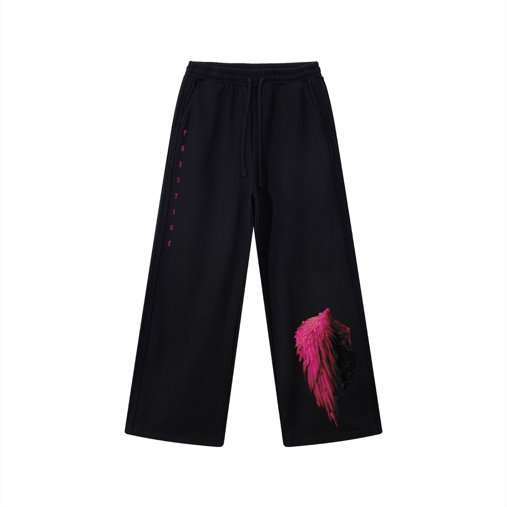 Prestige Tape Straight-Leg Sweatpants - pink
