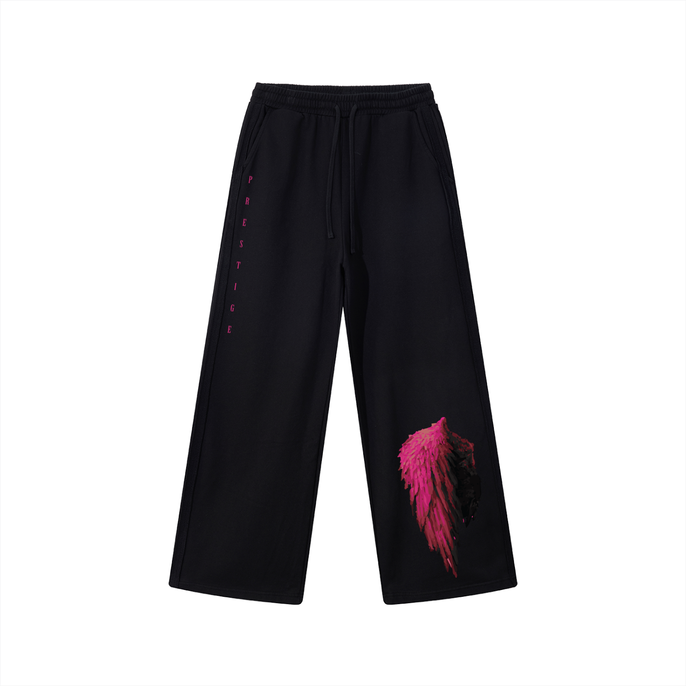 Prestige Tape Straight-Leg Sweatpants - pink