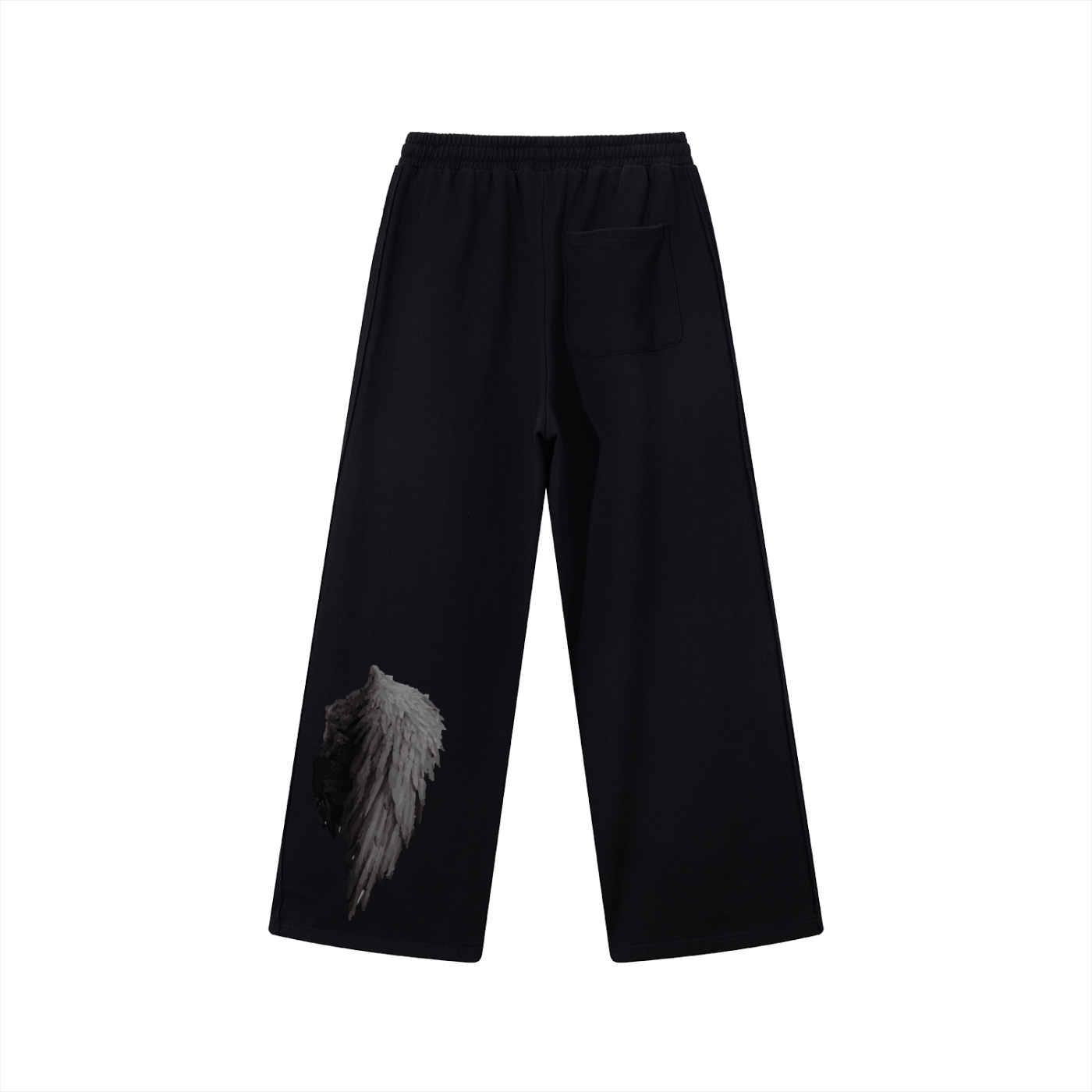 Prestige Tape Straight-Leg Sweatpants - White